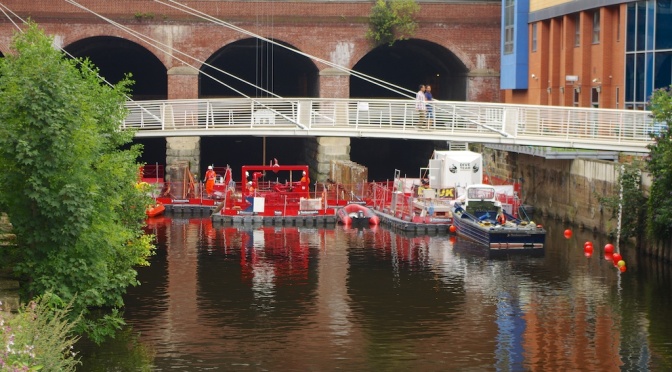Leeds station: The new entrance from the canal side