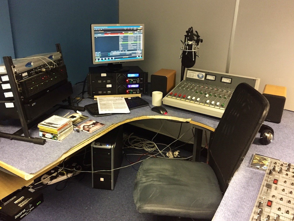 Radio virgin - South Leeds Community Radio studio